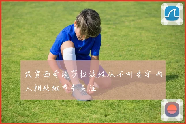 武贾西奇谈莎拉波娃从不叫名字 两人相处细节引关注