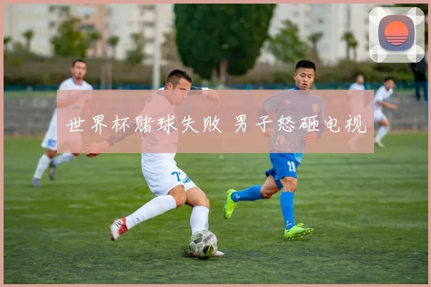 世界杯赌球失败 男子怒砸电视